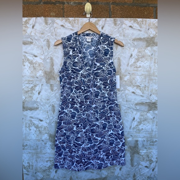 MAHI GOLD Sleeveless Tunic Dress Secret Garden in Monomoy size small - Picture 3 of 12